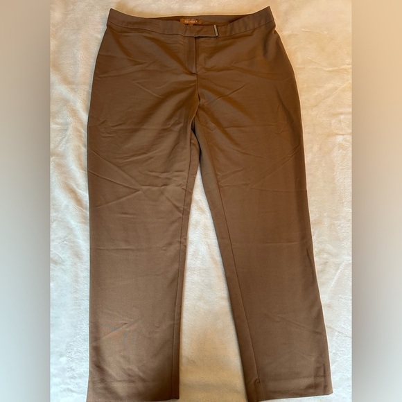 Brown Dress Pants with gold accent - Picture 1 of 3